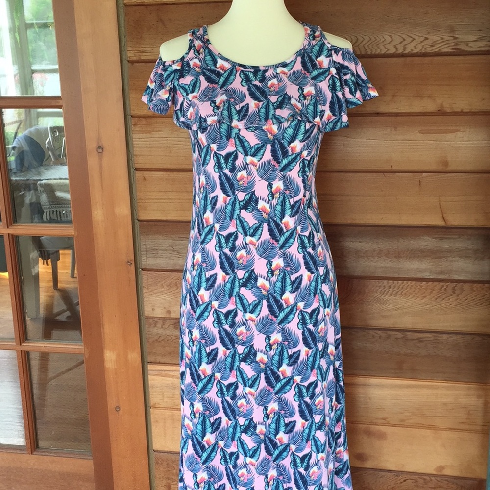 NWOT Floral Midi Dress